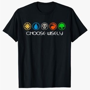 Mana Symbols Gathering Magic MTG Magic the Gathering shirt